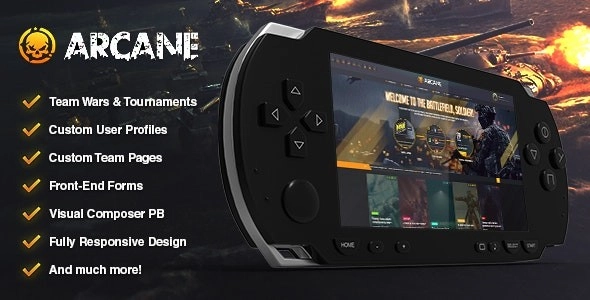 Arcane The Gaming Community Theme 3.6.6 GPL Theme 1 Arcane The Gaming Community Theme 3.6.6 GPL Theme