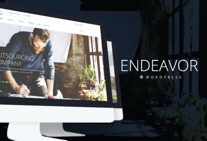 Endeavor — Multipurpose Corporate WordPress Theme 1.5 GPL Theme