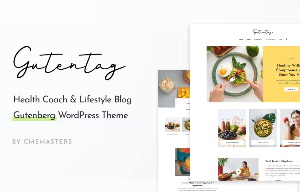 GutenTag 100% Gutenberg Blog WordPress Theme 1.0.1 GPL Theme