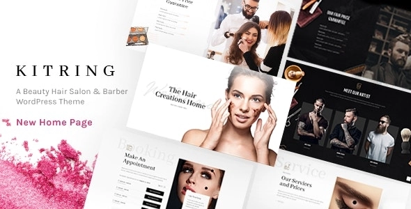 Kitring A Beauty Hair Salon WordPress Theme 2.8 GPL Theme 1 Kitring A Beauty Hair Salon WordPress Theme 2.8 GPL Theme