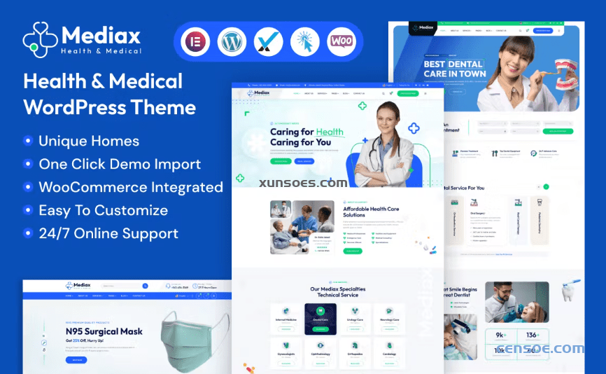Mediax Health Medical WordPress Theme 1.0.0 GPL Theme 1 Mediax Health Medical WordPress Theme 1.0.0 GPL Theme