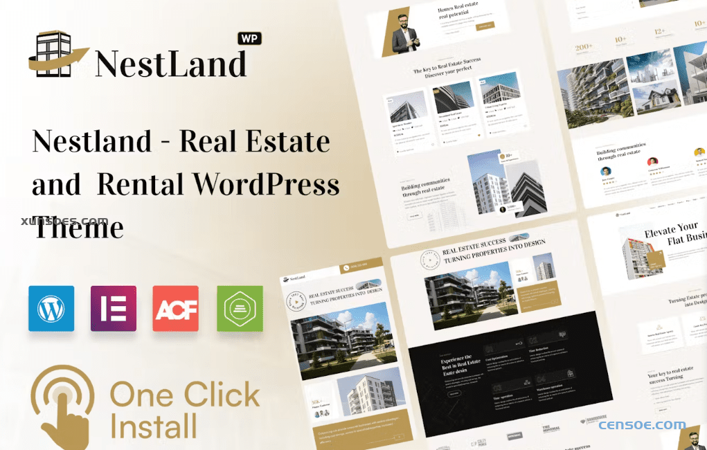 NestLand Real Estate WordPress Theme 1.0.0 GPL Theme 1 NestLand Real Estate WordPress Theme 1.0.0 GPL Theme
