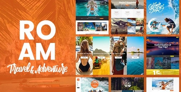 Roam Travel Tourism Theme 1.10 GPL Theme 1 Roam Travel Tourism Theme 1.10 GPL Theme