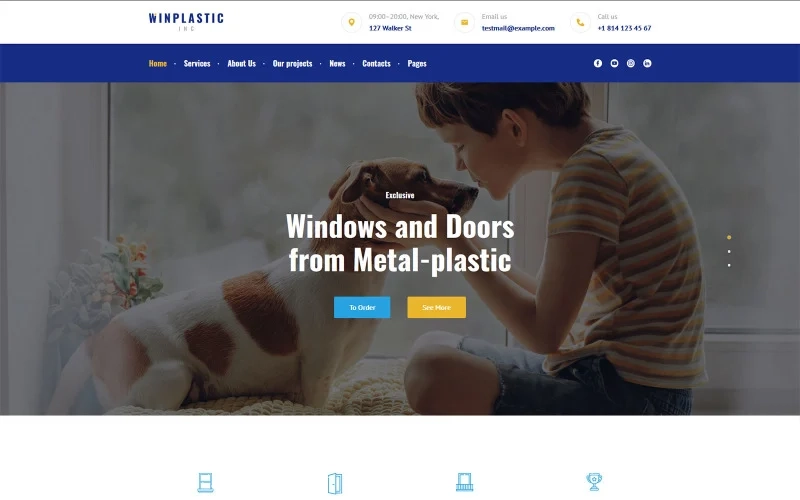 Winplastic Plastic Windows Installation Replacement WordPress Theme 1.0.1 GPL Theme 1 Winplastic Plastic Windows Installation Replacement WordPress Theme 1.0.1 GPL Theme