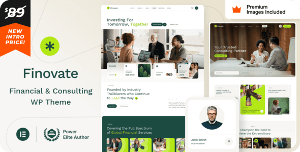 Finovate – Financial Advisors & Business Consulting WordPress Theme 1 Finovate – Financial Advisors & Business Consulting WordPress Theme