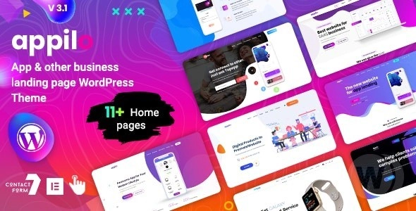 Appilo – App Landing Page WordPress Theme 6.2.1 GPL Theme 1 Appilo – App Landing Page WordPress Theme 6.2.1 GPL Theme