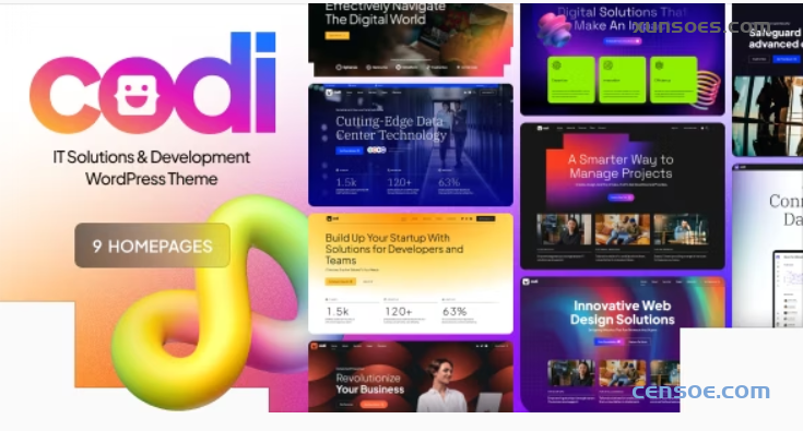 Codi IT Services WordPress Theme 1.0.4 GPL Theme