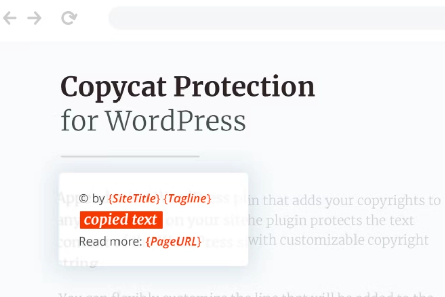 Copycat Protector for WordPress 1.1.0 GPL Plugins 1 Copycat Protector for WordPress 1.1.0 GPL Plugins