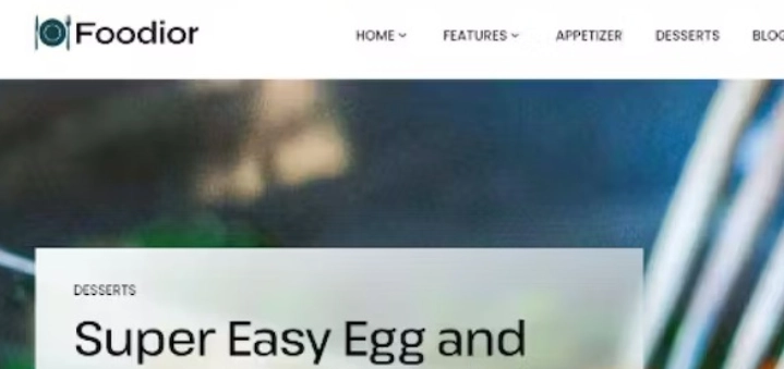 Foodior Personal Food Blog WordPress Theme 1.0 GPL Theme 1 Foodior Personal Food Blog WordPress Theme 1.0 GPL Theme