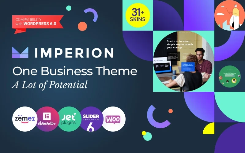 Imperion Multipurpose Corporate WordPress Theme 1.0.5 GPL Theme