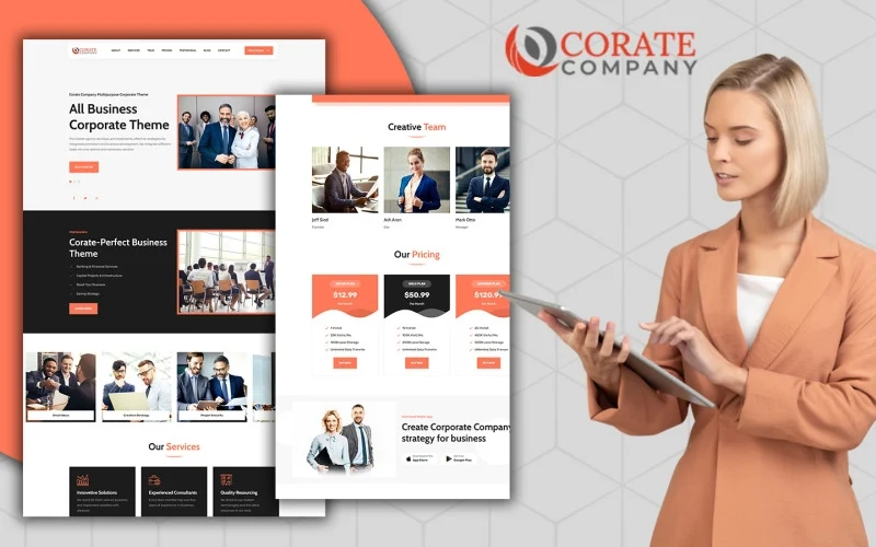 Jumboo-Corate Responsive Corporate WordPress Theme 1.0.0 GPL Theme