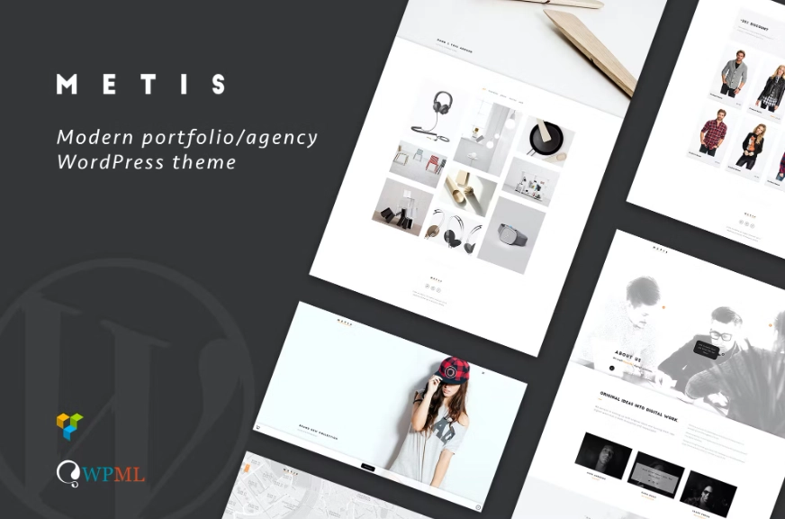 Metis Portfolio / Agency WordPress Theme 1.4.4 GPL Theme 1 Metis Portfolio / Agency WordPress Theme 1.4.4 GPL Theme