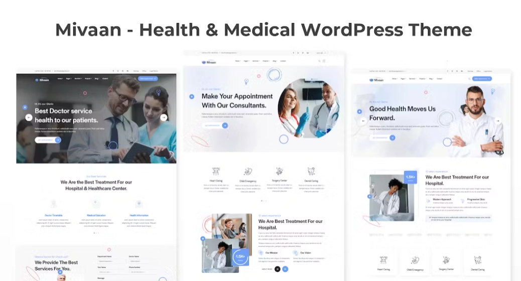 Mivaan – Health Medical WordPress Theme 1.0 GPL Theme 1 Mivaan – Health Medical WordPress Theme 1.0 GPL Theme