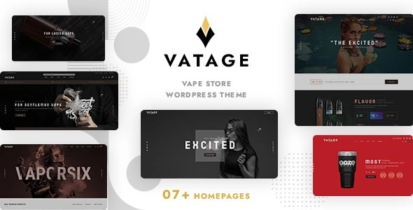 Vatage – Vape WooCommerce WordPress Theme 1.0.4 GPL Theme
