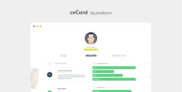 cvCard WP Responsive WordPress Resume Theme 1.4.5 GPL Theme 1 cvCard WP Responsive WordPress Resume Theme 1.4.5 GPL Theme
