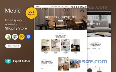 Meble - The Furniture, Home Décor and Interior Shopify 2.0 Responsive Theme 1 Meble - The Furniture, Home Décor and Interior Shopify 2.0 Responsive Theme