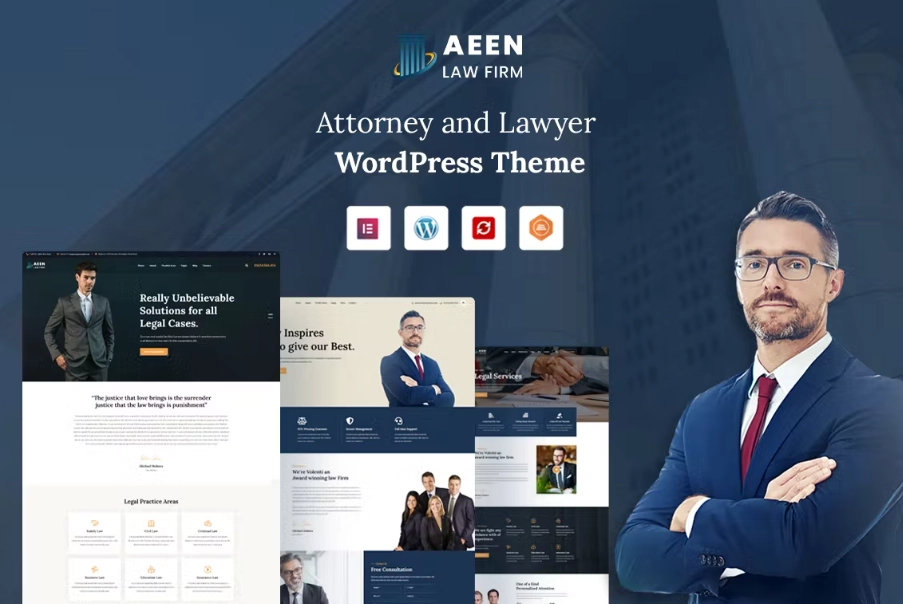 Aeen Attorney and Lawyer WordPress Theme 1.7 GPL Theme 1 Aeen Attorney and Lawyer WordPress Theme 1.7 GPL Theme