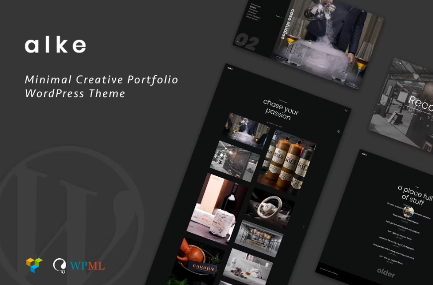 Alke | Minimal Creative Portfolio WordPress Theme 1.0.1 GPL Theme 1 Alke | Minimal Creative Portfolio WordPress Theme 1.0.1 GPL Theme