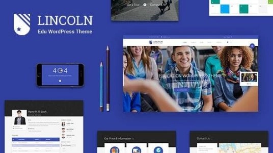 Lincoln Education Material Design WordPress Theme 4.3.1 GPL Theme 1 Lincoln Education Material Design WordPress Theme 4.3.1 GPL Theme