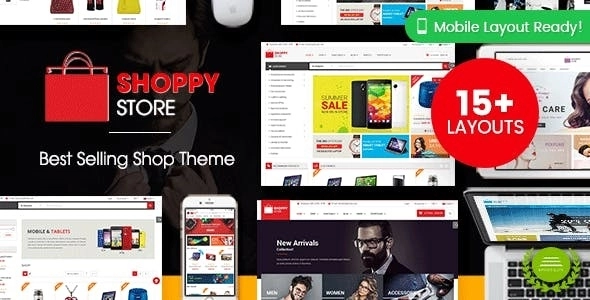 ShoppyStore Multipurpose Elementor WooCommerce WordPress Theme (15+ Homepages 3 Mobile Layouts) 3.7.12 GPL Theme